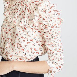 Veronica Beard -6- silk blouse